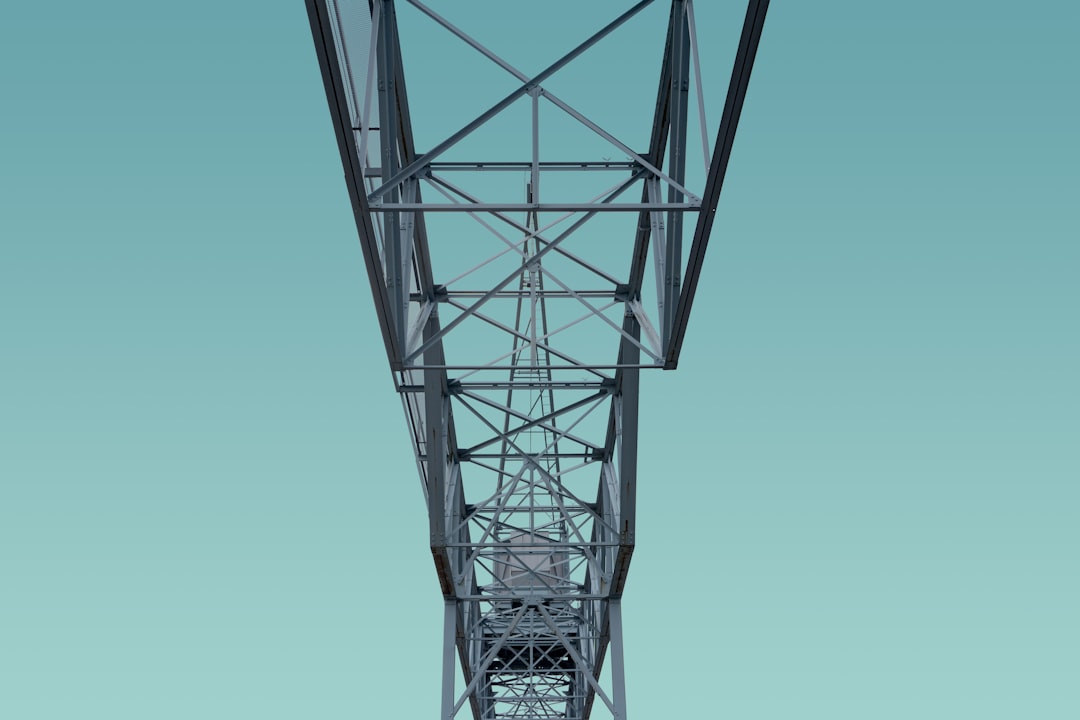 Infrastruktur AI - tower metal frame photo