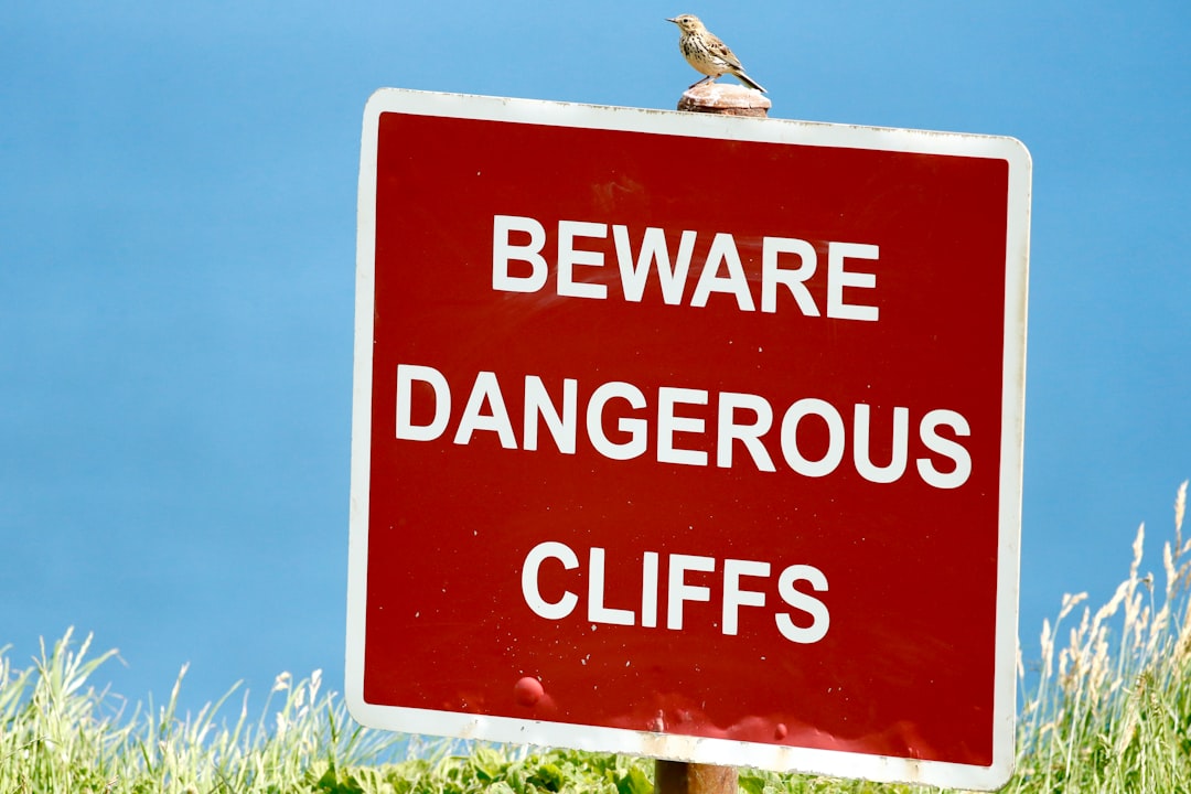 Dangers of AI - red and white no smoking sign