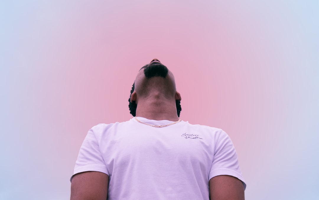 deepfake video - man in white crew neck t-shirt