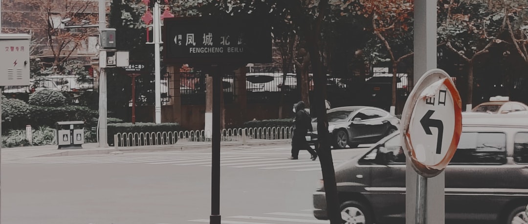 deepfake video - a sign on the street